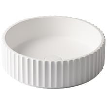 Concrete 400mm Round Above Counter Basin